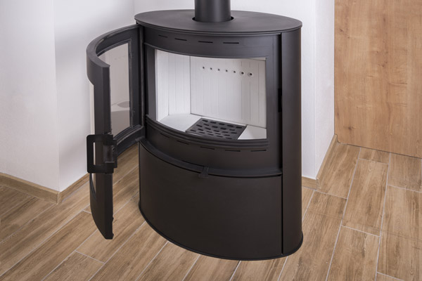 New Black Iron Wood Burning Stove