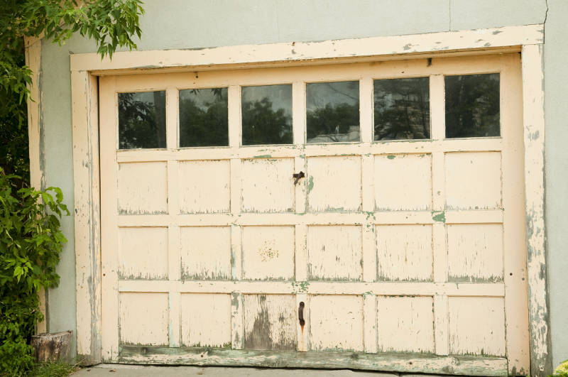 wood garage doors