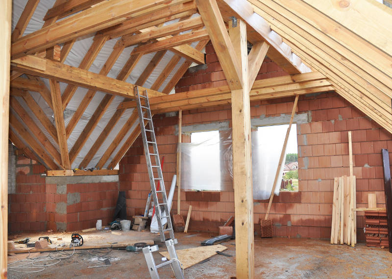 building a garage attic