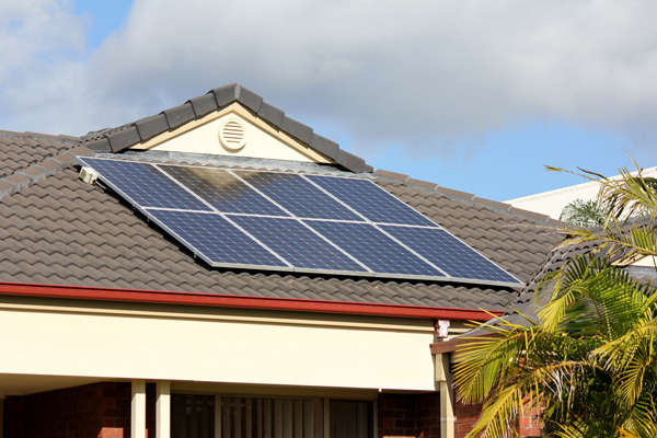 Solar Panels on roof