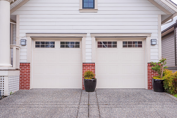 energy efficient garage with windows