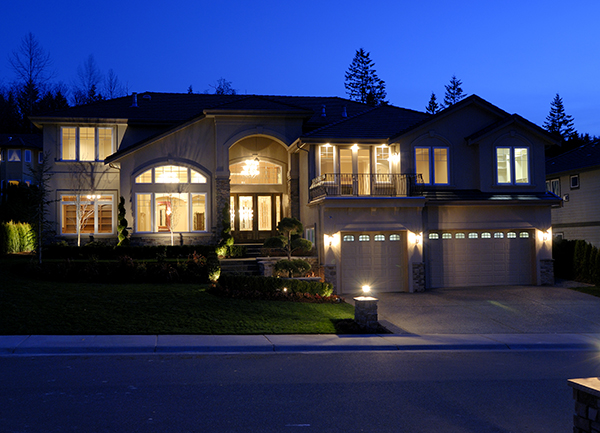 lights on garage