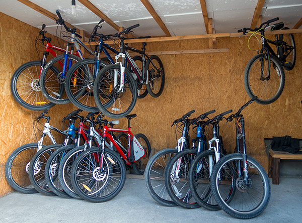 garage bike storage