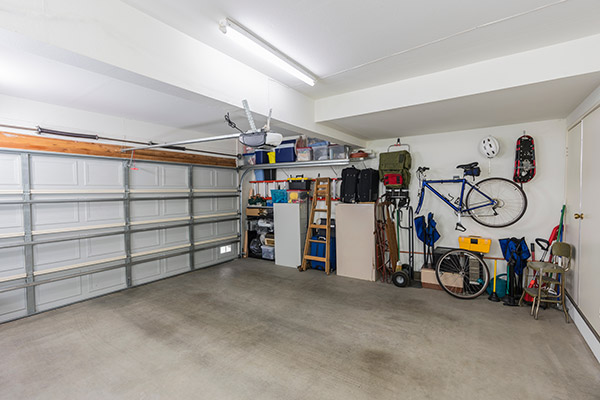 garage floor sweating