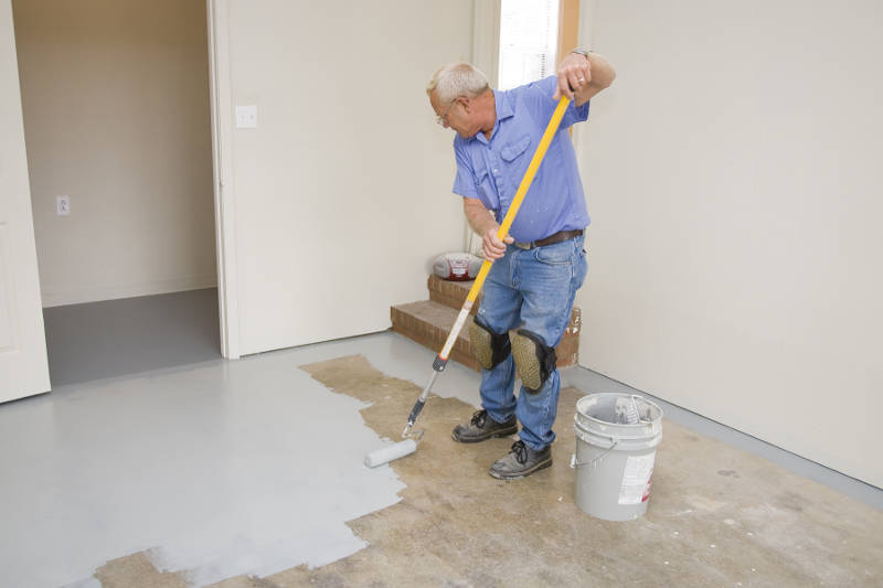 paint floors