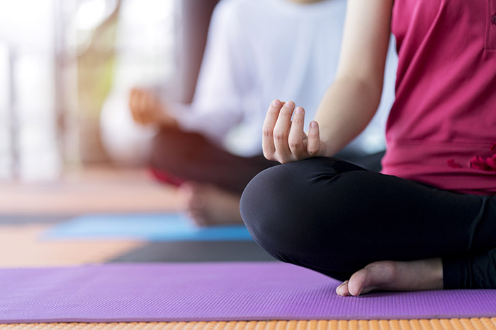 garage yoga studio