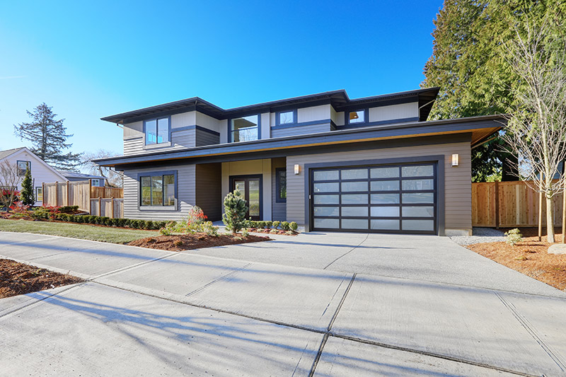 glass garage doors