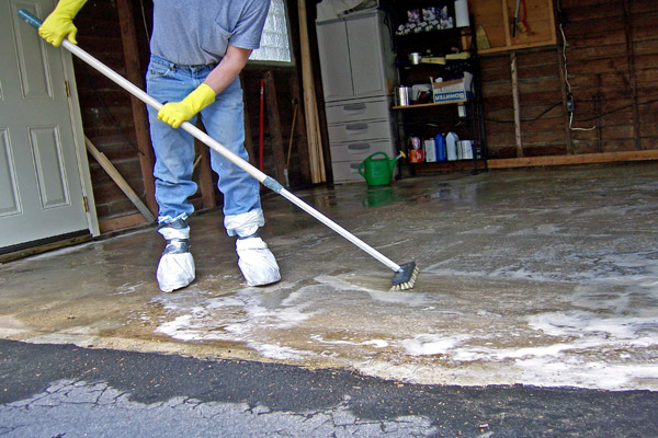 Cleaning Garage