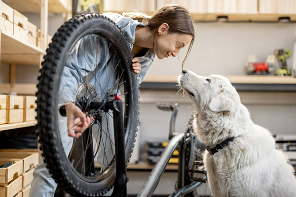 Young Handywoman With Her Cute