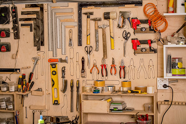 garage tool rack