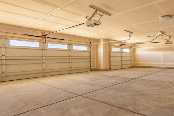 Frame Interior Of The Empty garage