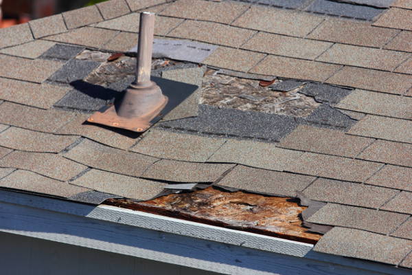 roof damage