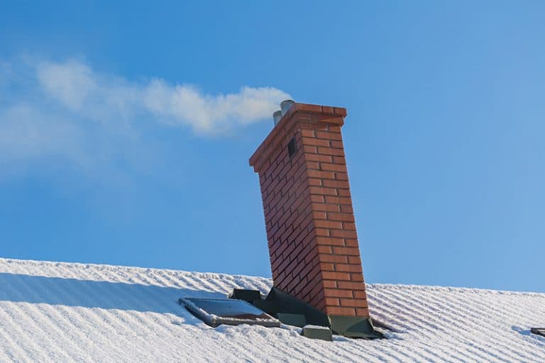 chimney pulling away from house