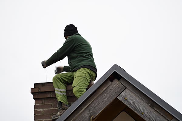 chimney sweep man