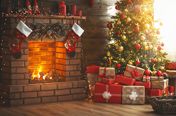 christmas fireplace ideas