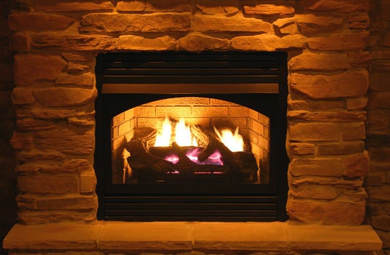 gas fireplace cleaning